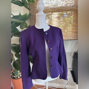 Vintage Dior Purple Blazer